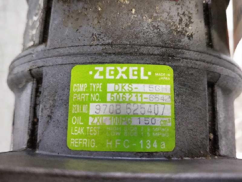 Recambio de compresor aire acondicionado para isuzu trooper 3.0 dti cat referencia OEM IAM 5062116642 8972142340 5060119070 DKS1
