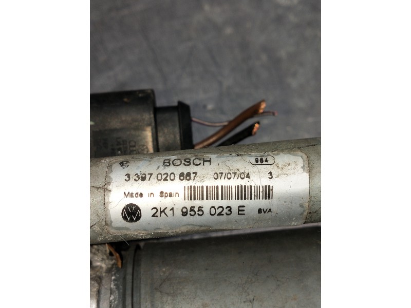 Recambio de motor limpia delantero para volkswagen caddy ka/kb (2k) referencia OEM IAM 2K1955023E  