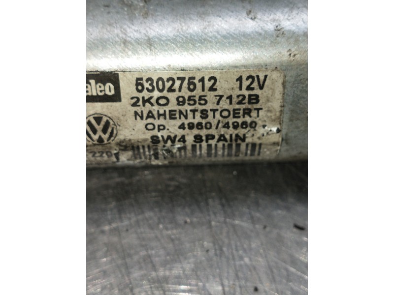 Recambio de motor limpia trasero para volkswagen caddy ka/kb (2k) referencia OEM IAM 2K0955712B 53027512 
