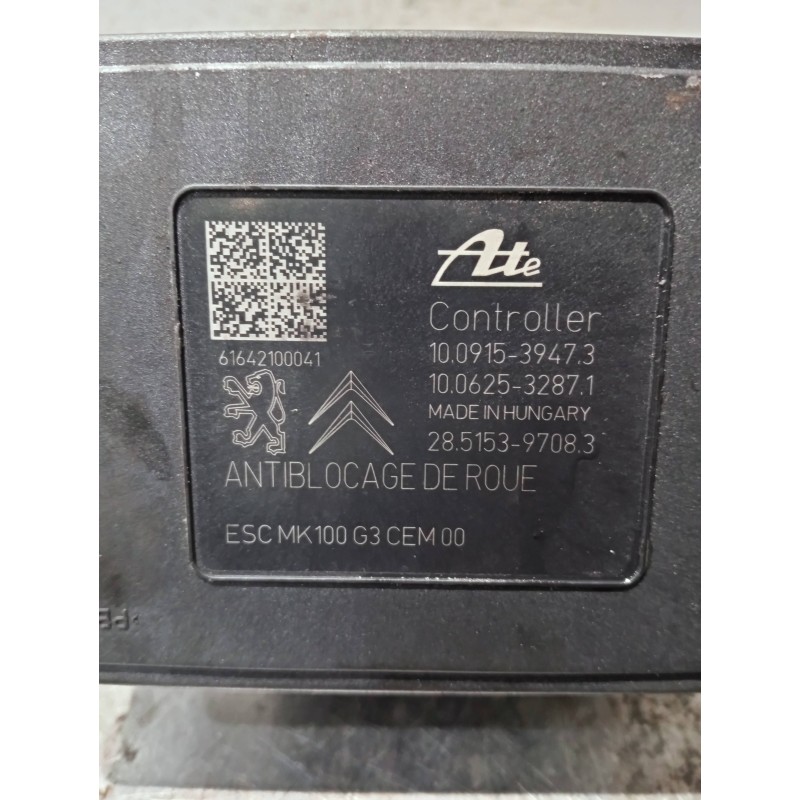 Recambio de abs para citroen c-elysée referencia OEM IAM 9817031680 10022007544 10091539473
