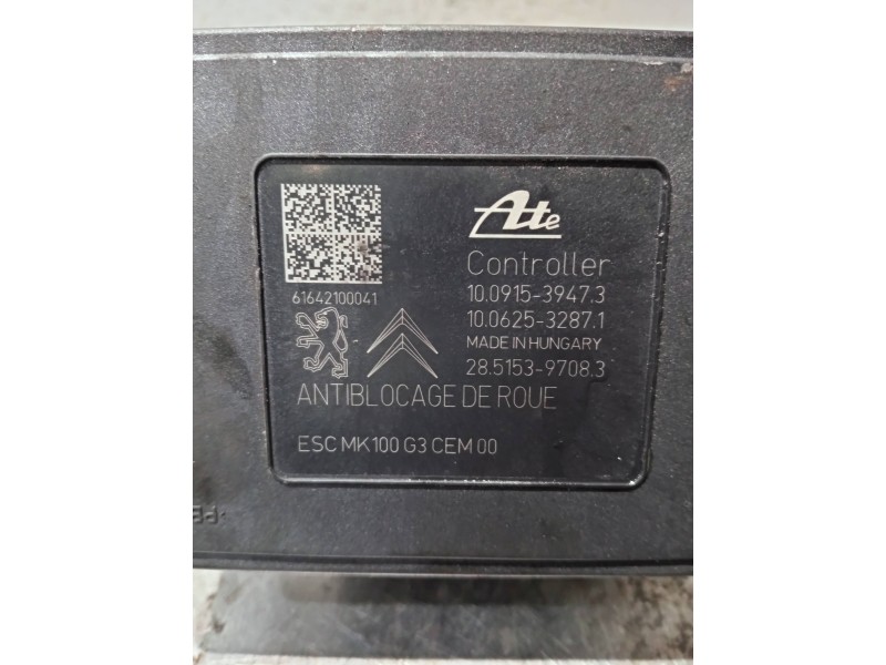 Recambio de abs para citroen c-elysée referencia OEM IAM 9817031680 10022007544 10091539473