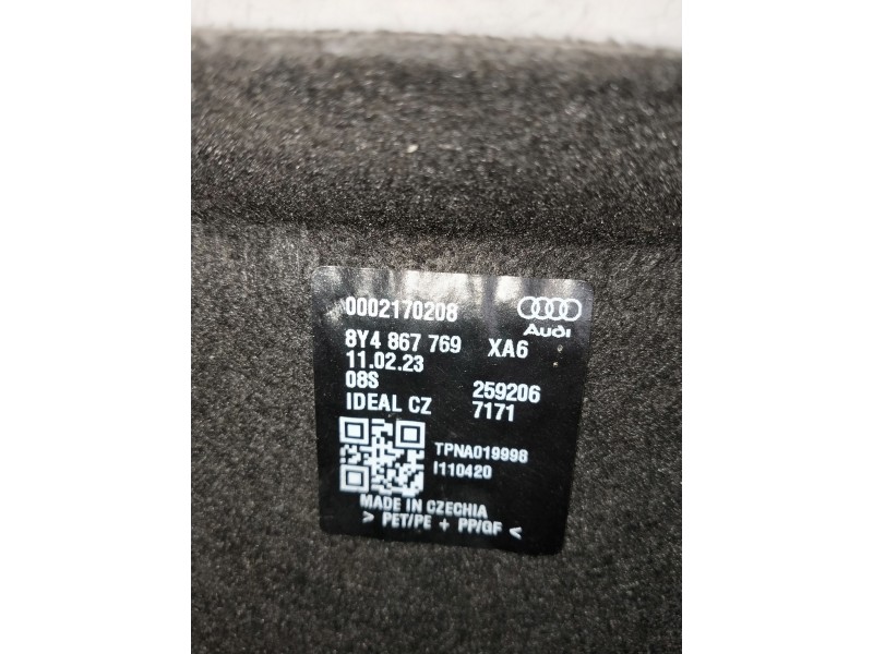 Recambio de bandeja trasera para audi a3 sportback (8ya) s-line referencia OEM IAM 8Y4867769 0002170208 