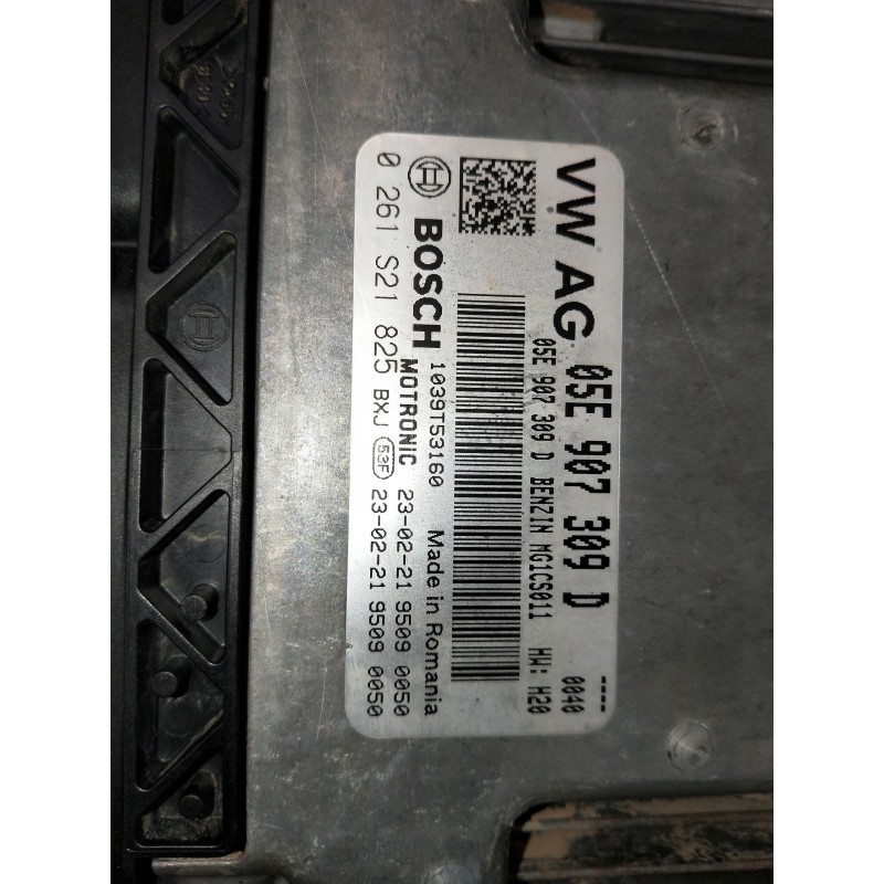 Recambio de centralita motor uce para audi a3 sportback (8ya) s-line referencia OEM IAM 0261S21825 05E907309D 1093T53160