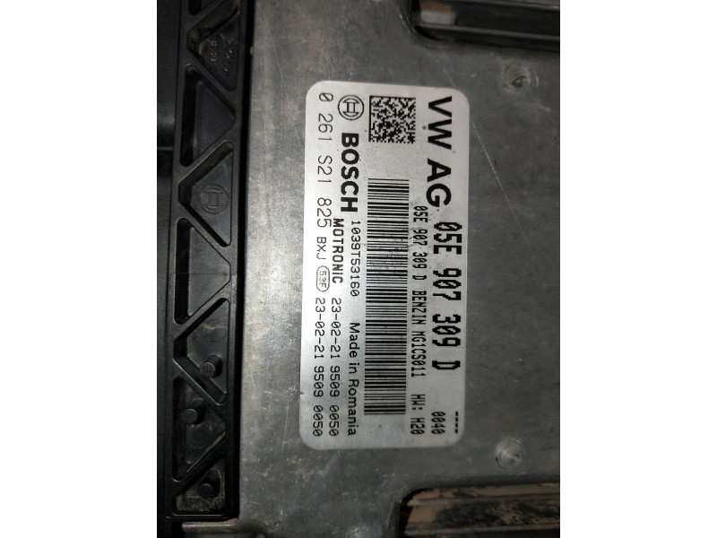 Recambio de centralita motor uce para audi a3 sportback (8ya) s-line referencia OEM IAM 0261S21825 05E907309D 1093T53160