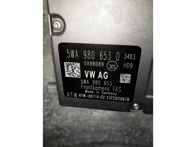 Recambio de modulo electronico para audi a3 sportback (8ya) s-line referencia OEM IAM 5WA950653D EA88089 CAMARA