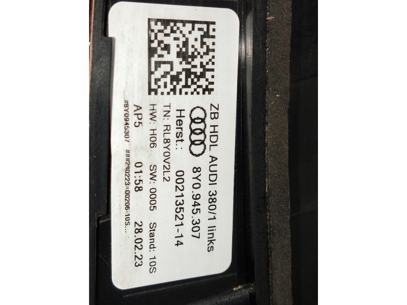Recambio de piloto trasero izquierdo interior para audi a3 sportback (8ya) s-line referencia OEM IAM 8Y0945307 0024352114 