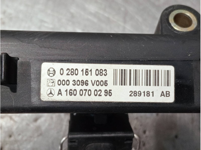 Recambio de rampa inyectora para smart coupe referencia OEM IAM 0003096V005 A1600700295 0280151083