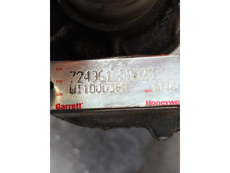 Recambio de turbocompresor para smart coupe referencia OEM IAM 7249615002S  