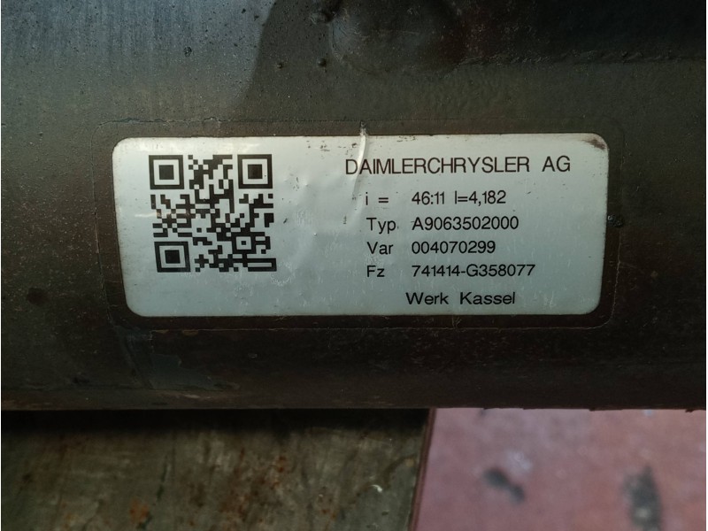 Recambio de puente trasero para volkswagen crafter combi (2e) referencia OEM IAM   