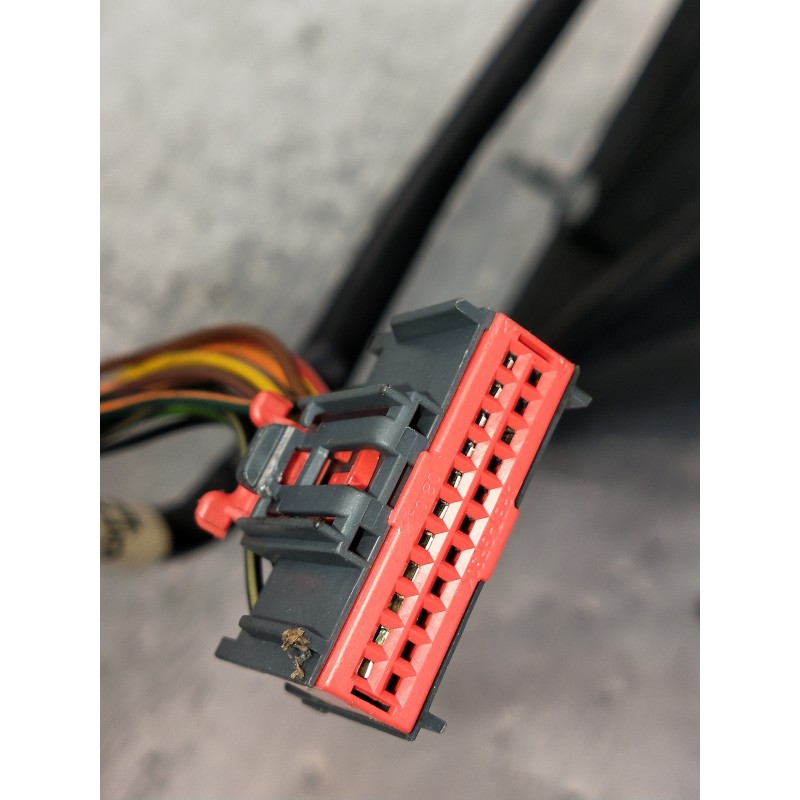 Recambio de retrovisor derecho para jaguar s-type referencia OEM IAM ELÉCTRICO 1 ENCHUFE CABLES 12