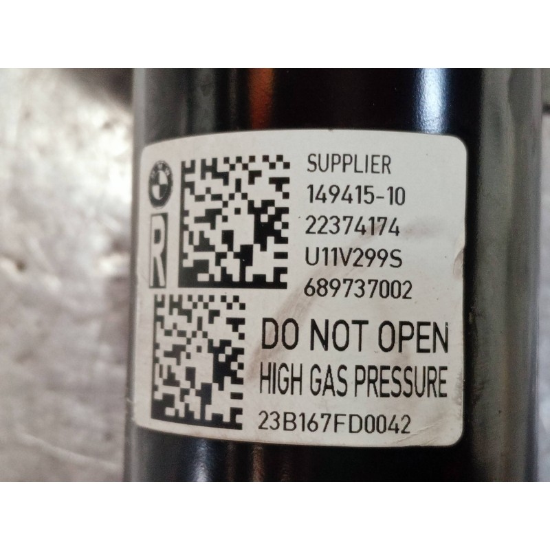 Recambio de amortiguador delantero derecho para bmw x1/ix1 u11 x1 sdrive 18i referencia OEM IAM 689737002 14941510 