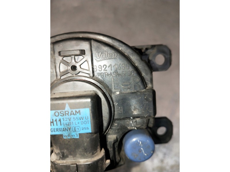Recambio de faro antiniebla derecho para citroen c-elysée referencia OEM IAM 9687410080 89207181 
