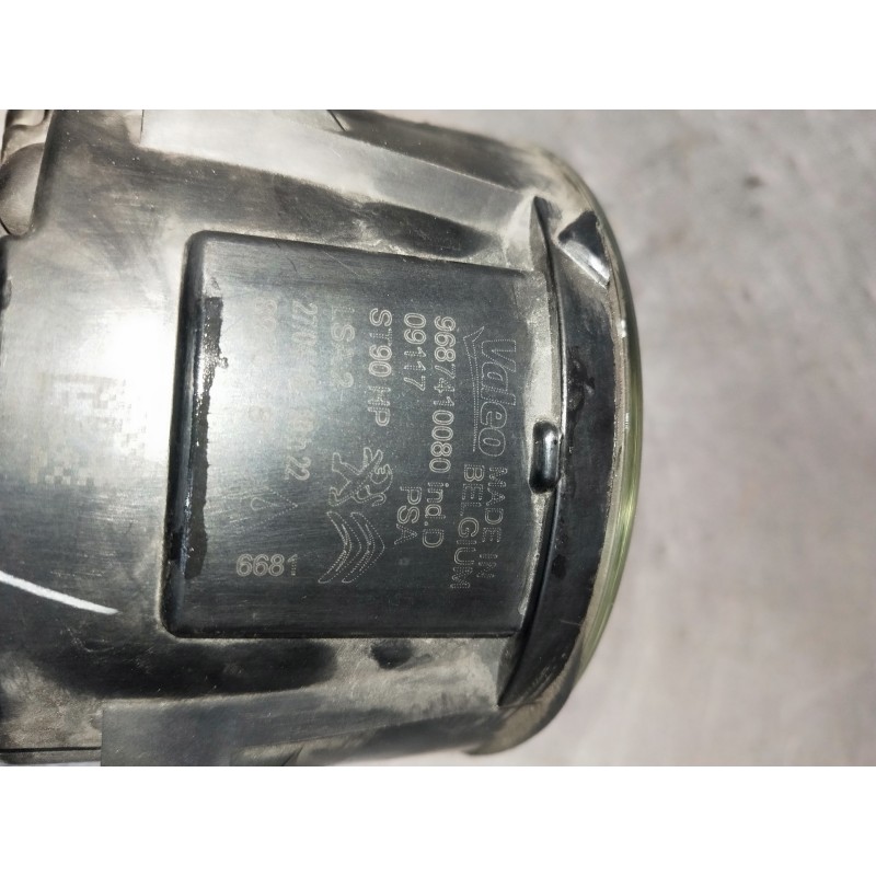 Recambio de faro antiniebla derecho para citroen c-elysée referencia OEM IAM 9687410080 89207181 