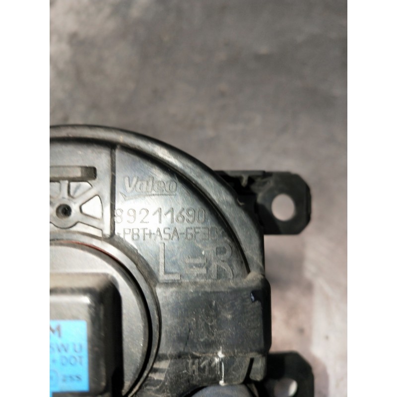 Recambio de faro antiniebla izquierdo para citroen c-elysée referencia OEM IAM 9687410080 89207181 