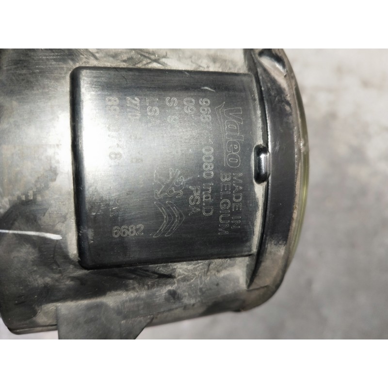 Recambio de faro antiniebla izquierdo para citroen c-elysée referencia OEM IAM 9687410080 89207181 