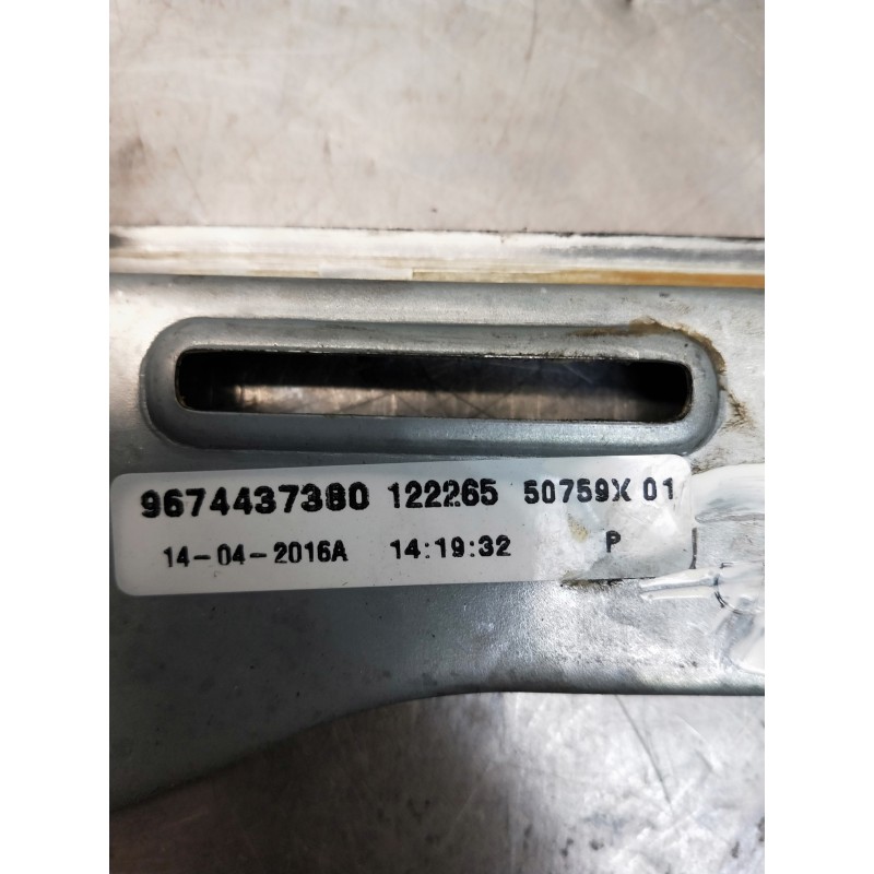 Recambio de elevalunas trasero izquierdo para citroen c-elysée referencia OEM IAM 9674437380 50759X01 4P