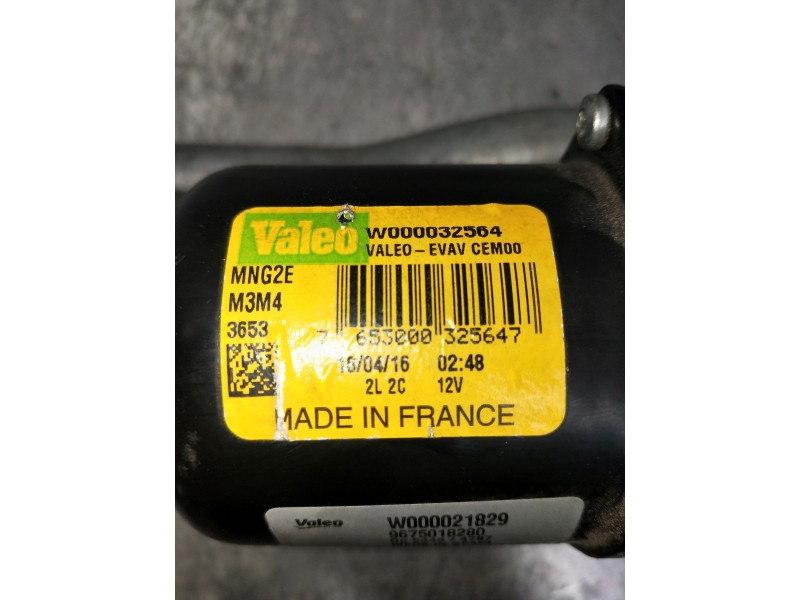 Recambio de motor limpia delantero para citroen c-elysée referencia OEM IAM W000021829 9675018280 W000032564