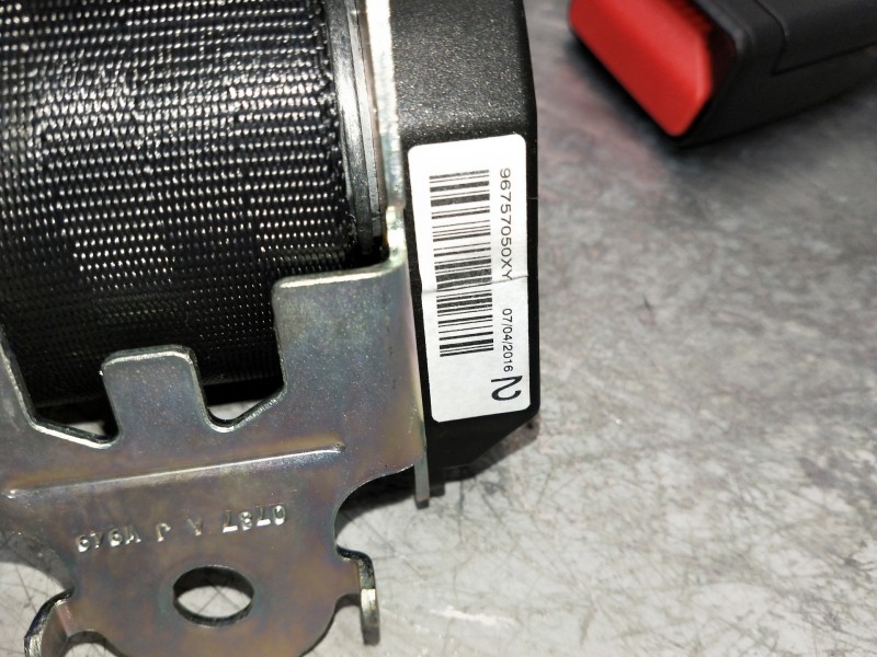 Recambio de juego cinturones trasero para citroen c-elysée referencia OEM IAM   