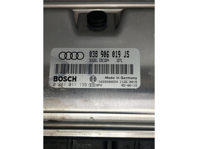 Recambio de centralita motor uce para audi a4 avant (8e) referencia OEM IAM 0281011139 039906019JS 