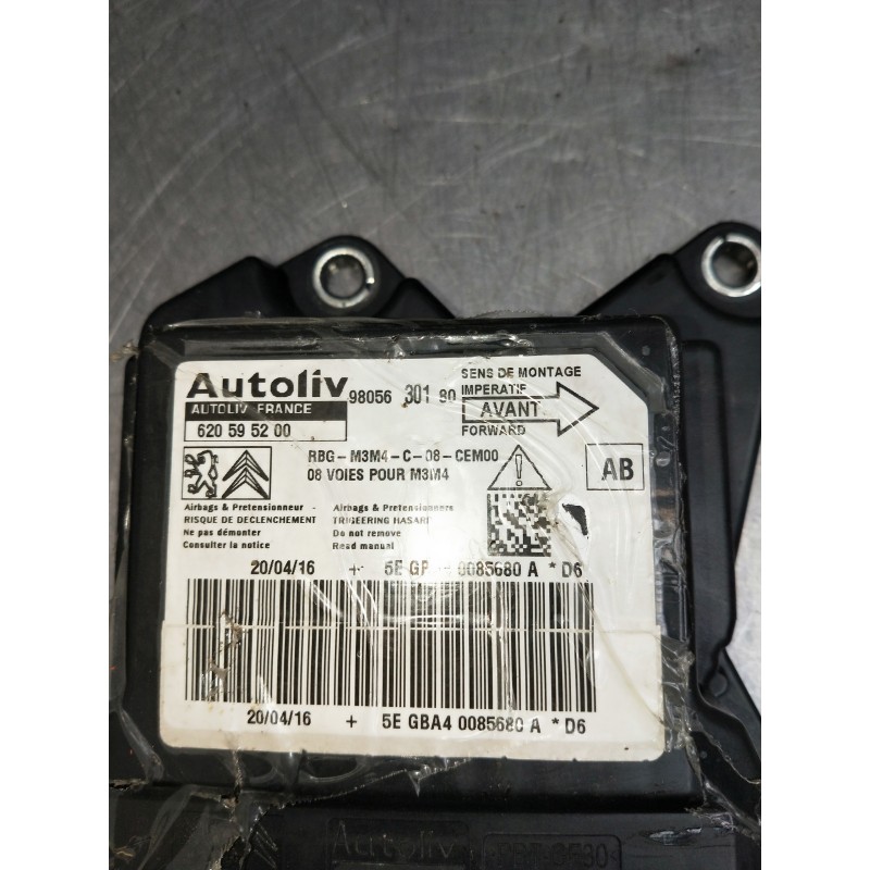 Recambio de kit airbag para citroen c-elysée referencia OEM IAM 9805630180 620595200 620504800