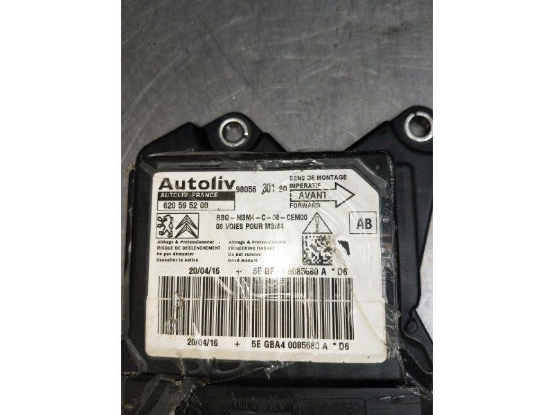Recambio de kit airbag para citroen c-elysée referencia OEM IAM 9805630180 620595200 620504800