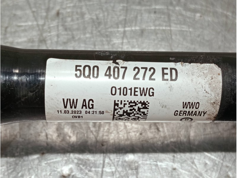 Recambio de transmision delantera derecha para audi a3 sportback (8ya) s-line referencia OEM IAM 5Q0407272  