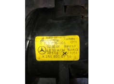 Recambio de faro antiniebla izquierdo para mercedes clase a (w169) referencia OEM IAM A2513200755   2
