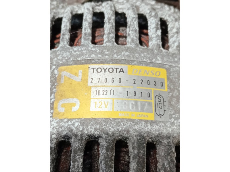 Recambio de alternador para toyota celica (t23) referencia OEM IAM 2706022030 1022111910 
