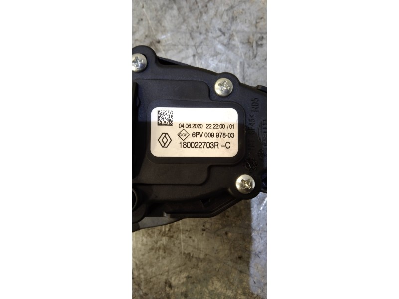 Recambio de potenciometro pedal para dacia sandero comfort referencia OEM IAM 180022703R 6PV00997803 