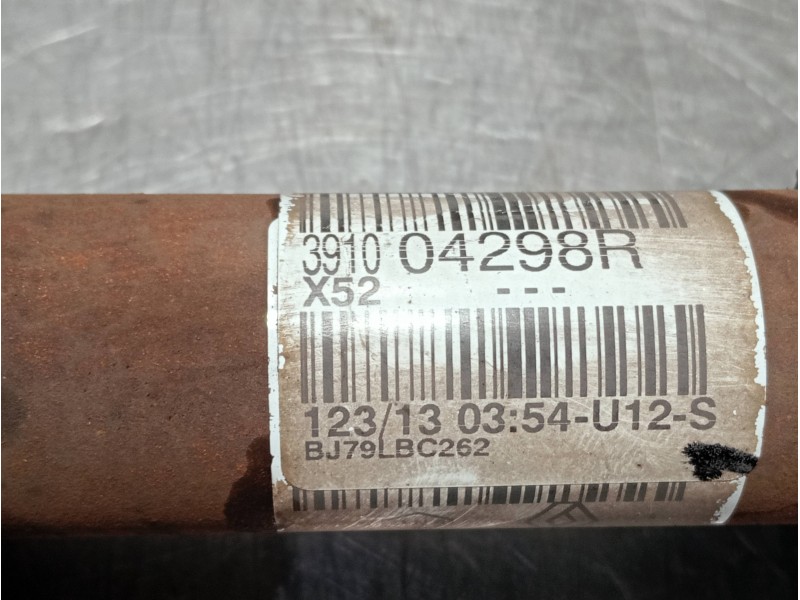 Recambio de transmision delantera derecha para dacia sandero podium referencia OEM IAM 391004298R BJ79LBC262 