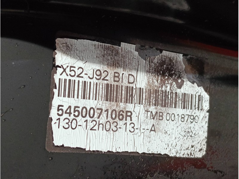 Recambio de brazo suspension inferior delantero derecho para dacia sandero podium referencia OEM IAM 545007106R  