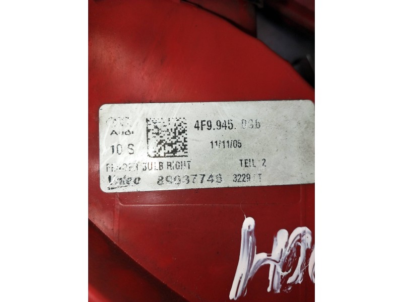 Recambio de piloto trasero derecho para audi a6 avant (4f5) referencia OEM IAM 4F9945096  