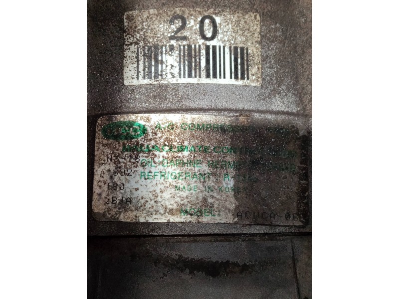 Recambio de compresor aire acondicionado para hyundai terracan (hp) 2.9 crdi full referencia OEM IAM ACWCA06  