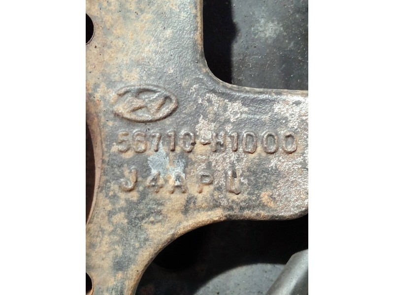 Recambio de mangueta delantera izquierda para hyundai terracan (hp) 2.9 crdi full referencia OEM IAM 56710H1000  