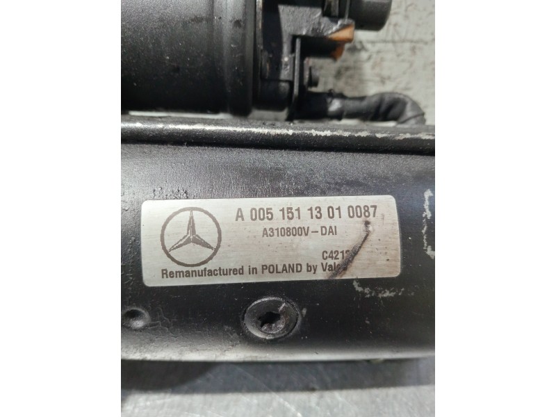 Recambio de motor arranque para mercedes clase c (w203) berlina referencia OEM IAM A00515113010087 A310800V  Recambio de motor arranque para mercedes clase c (w203) berlina referencia OEM IAM A00515113010087 A310800V