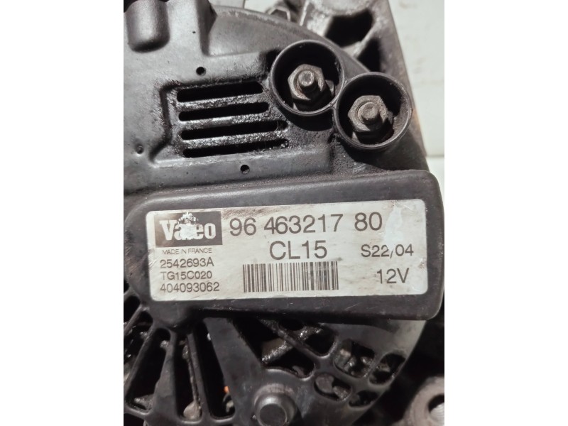 Recambio de alternador para citroen xsara berlina referencia OEM IAM 9646321780 2542693A TG15C020
