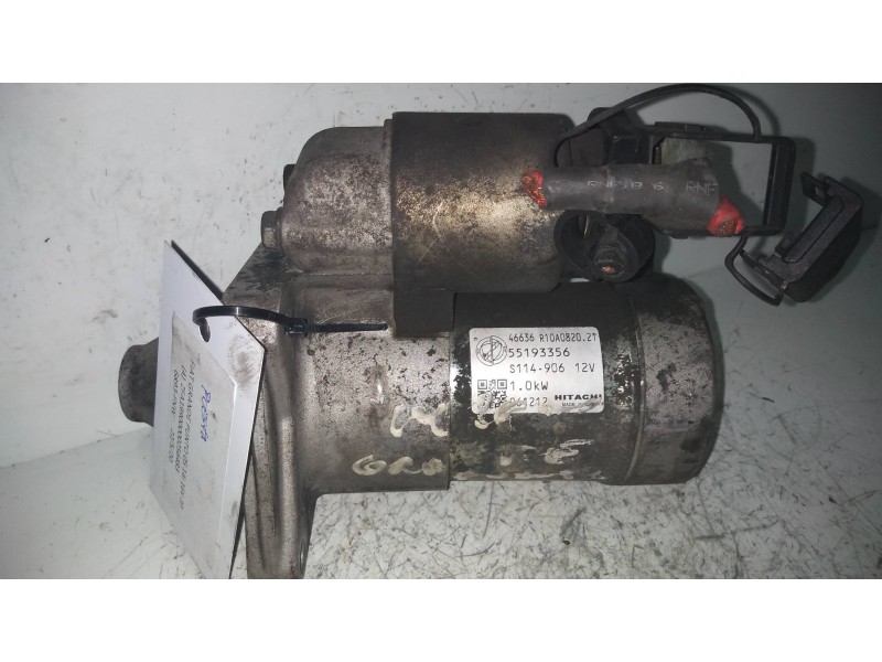Recambio de motor arranque para fiat grande punto (199) 1.4 16v sport (01.2007) referencia OEM IAM 46636 55193356 HITACHI