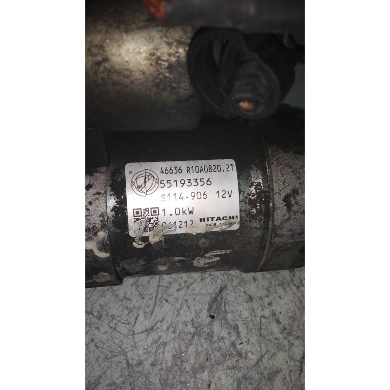 Recambio de motor arranque para fiat grande punto (199) 1.4 16v sport (01.2007) referencia OEM IAM 46636 55193356 HITACHI