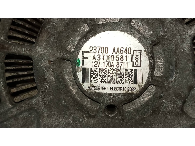 Recambio de alternador para subaru forester s12 xs classic referencia OEM IAM 23700AA640 A3TX0581 