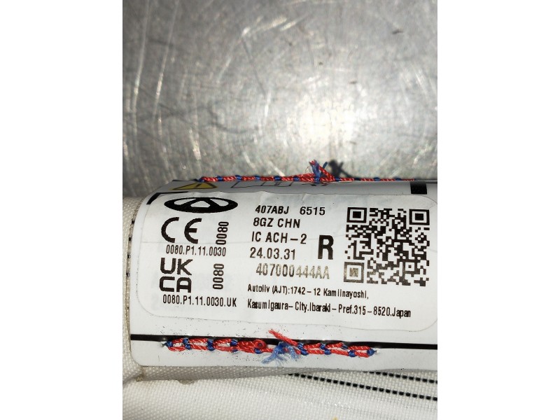 Recambio de airbag cortina delantero derecho para omoda omoda5 referencia OEM IAM 407000444AA  