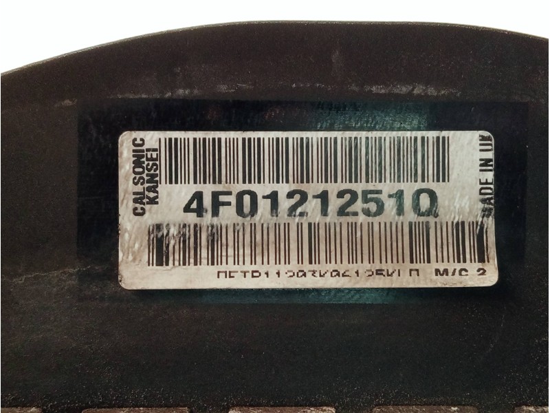 Recambio de radiador agua para audi a6 avant (4f5) referencia OEM IAM 4F01212510  