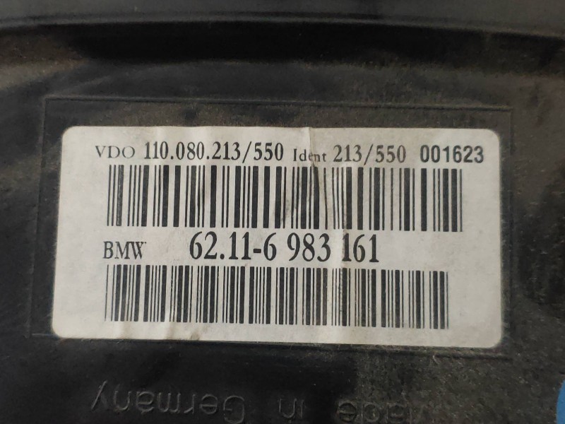 Recambio de cuadro instrumentos para bmw serie 5 berlina (e60) 520d referencia OEM IAM 110080213550 62116983161 110080213550