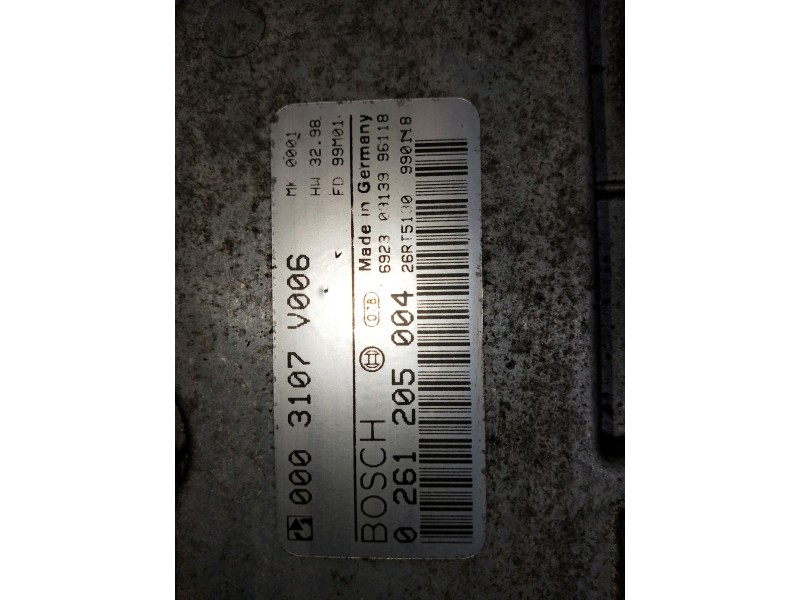 Recambio de centralita motor uce para smart coupe referencia OEM IAM 0261205004 09139 96118