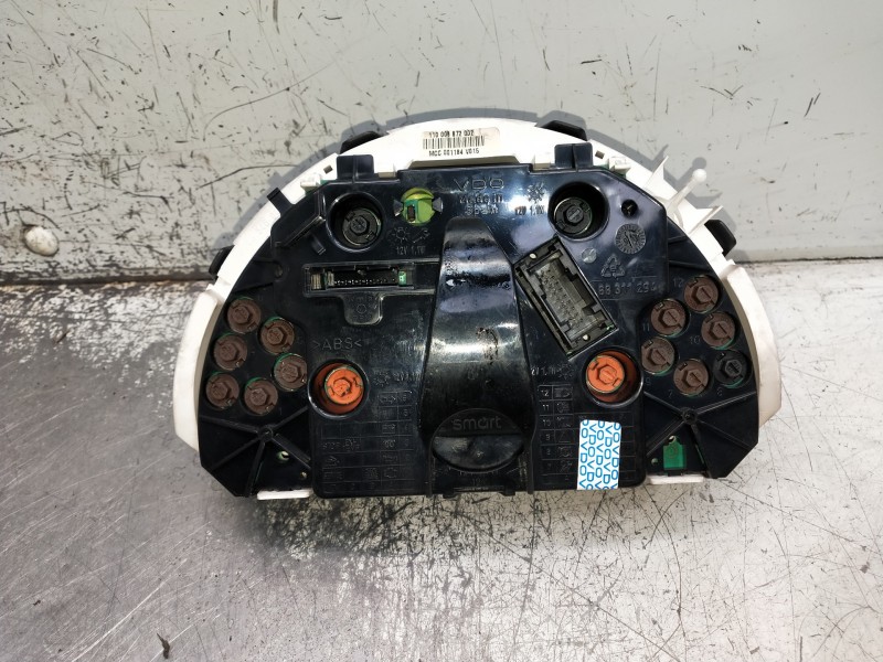 Recambio de cuadro instrumentos para smart coupe referencia OEM IAM 110008872002 001184V015 