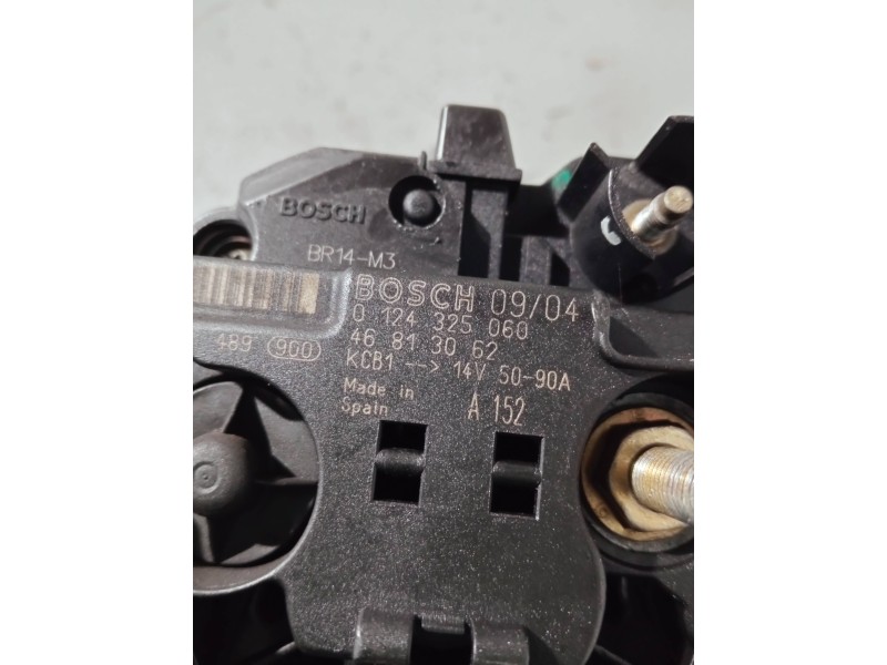 Recambio de alternador para alfa romeo 147 (190) referencia OEM IAM 46813062 0124325060 