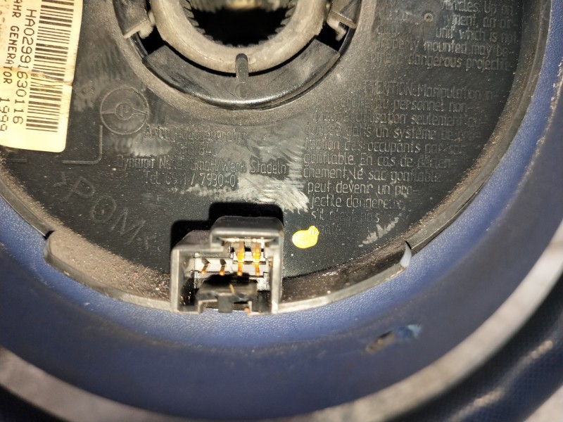 Recambio de kit airbag para smart coupe referencia OEM IAM 001211V007 993791001 