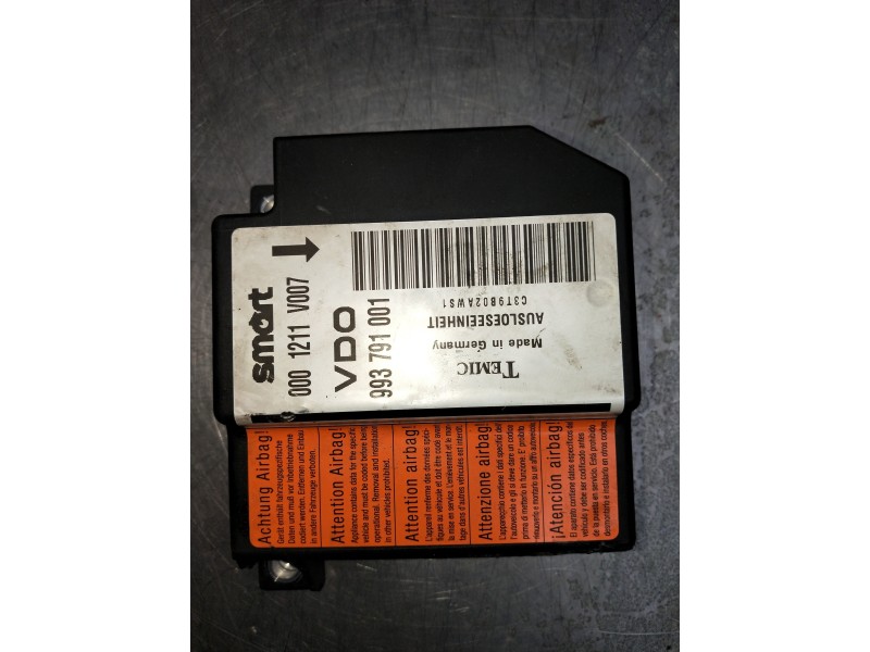 Recambio de kit airbag para smart coupe referencia OEM IAM 001211V007 993791001 