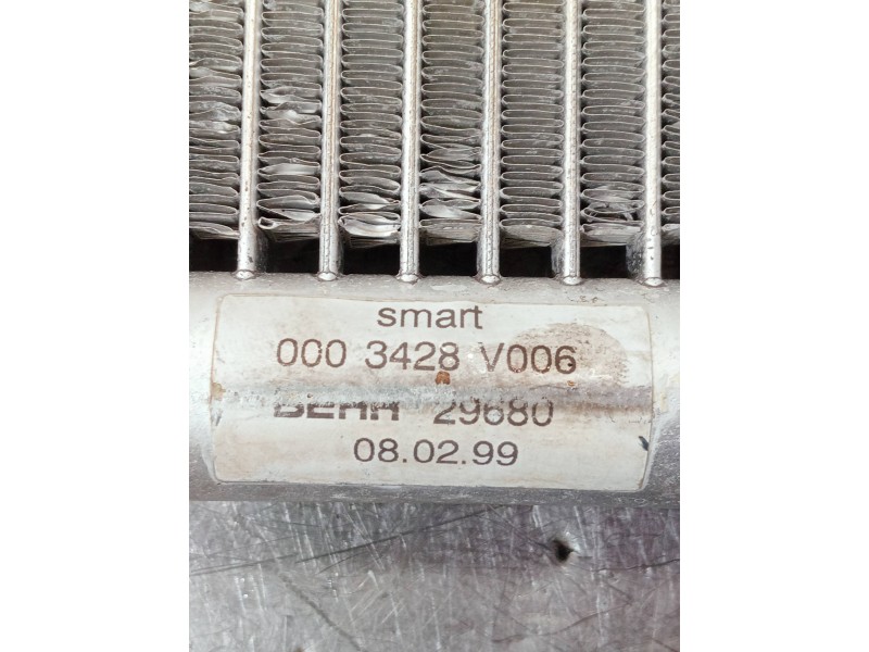 Recambio de condensador / radiador aire acondicionado para smart coupe referencia OEM IAM 0003428V006  