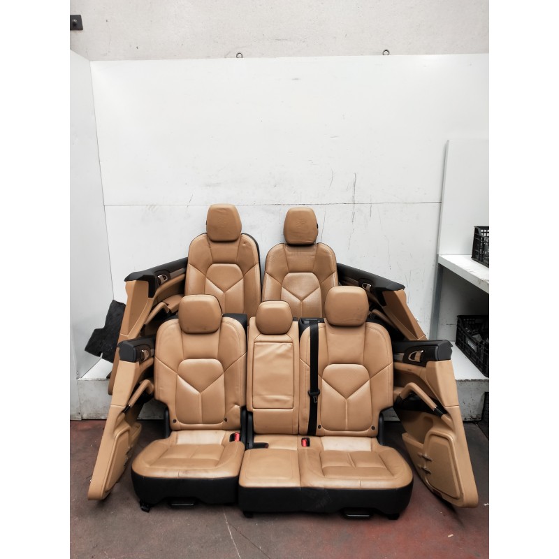 Recambio de juego asientos completo para porsche cayenne (typ 92aa) diesel referencia OEM IAM   