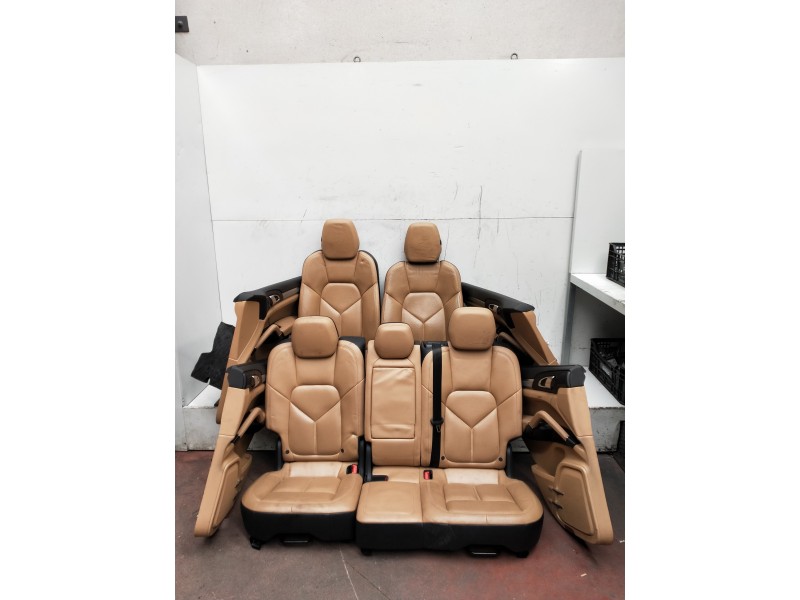 Recambio de juego asientos completo para porsche cayenne (typ 92aa) diesel referencia OEM IAM   